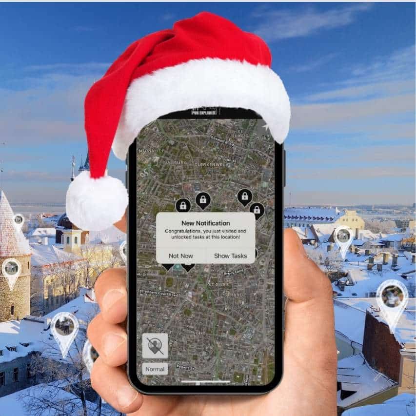 Festive Explorer GPS Treasure Hunt