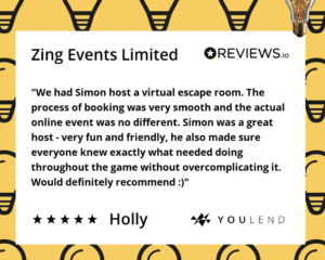 Online escape room company review