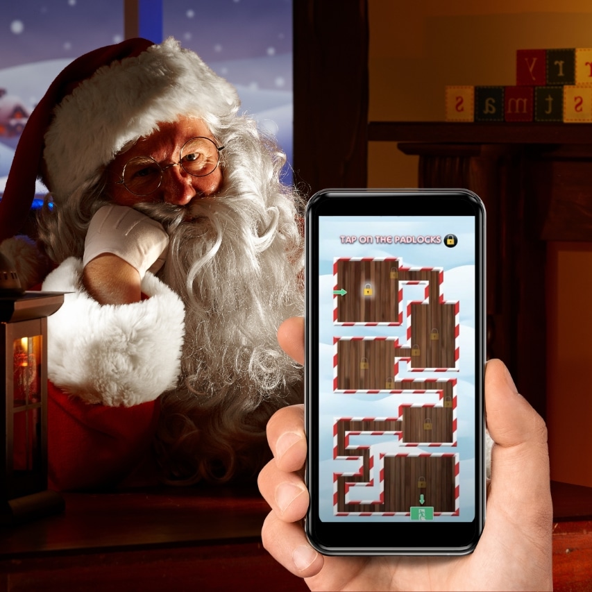 Santas Grotto Virtual Team Building