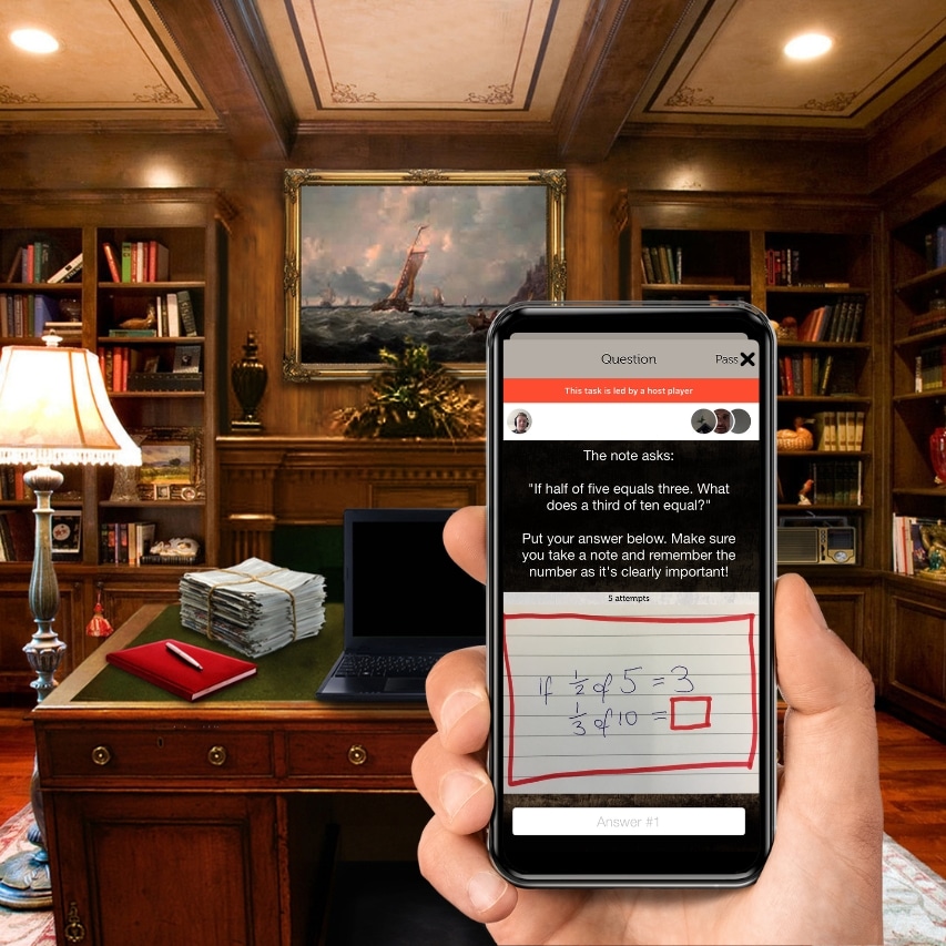 Escape the Mansion virtual team building