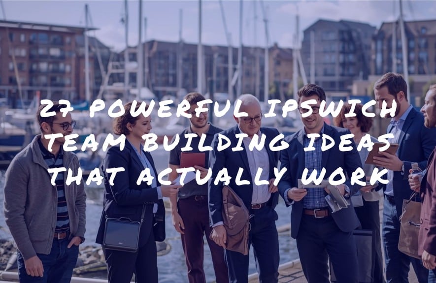 Ipswich team building delivered by a professional team building company