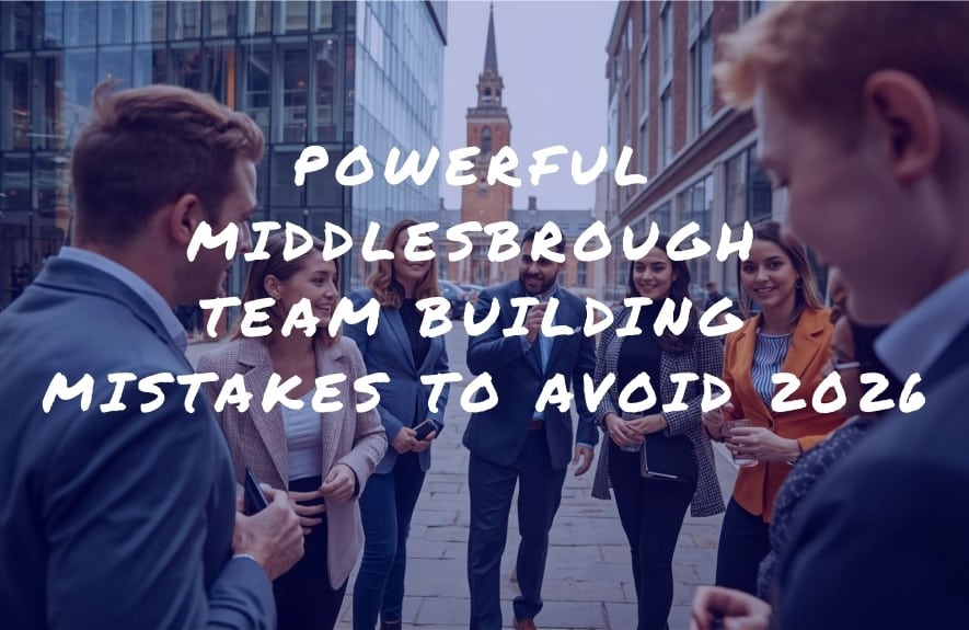 Team building in Middlesbrough delivered by a professional team building company at Centre Square