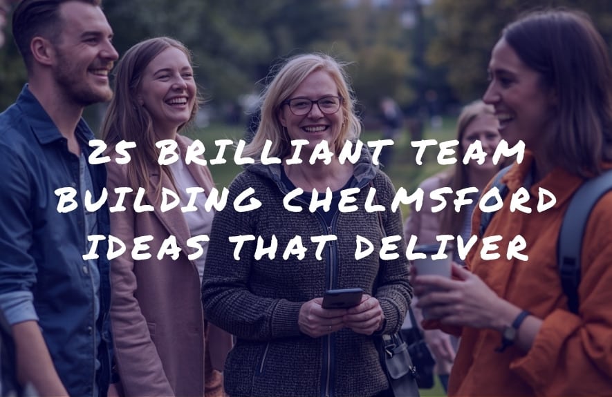 Team building Chelmsford delivered by a professional team building company