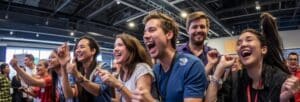 indoor motivational team building activities with energetic teams