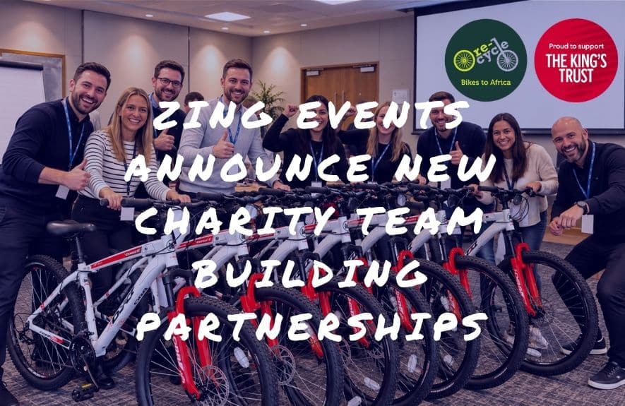 Charity Team Building Partnerships announcement